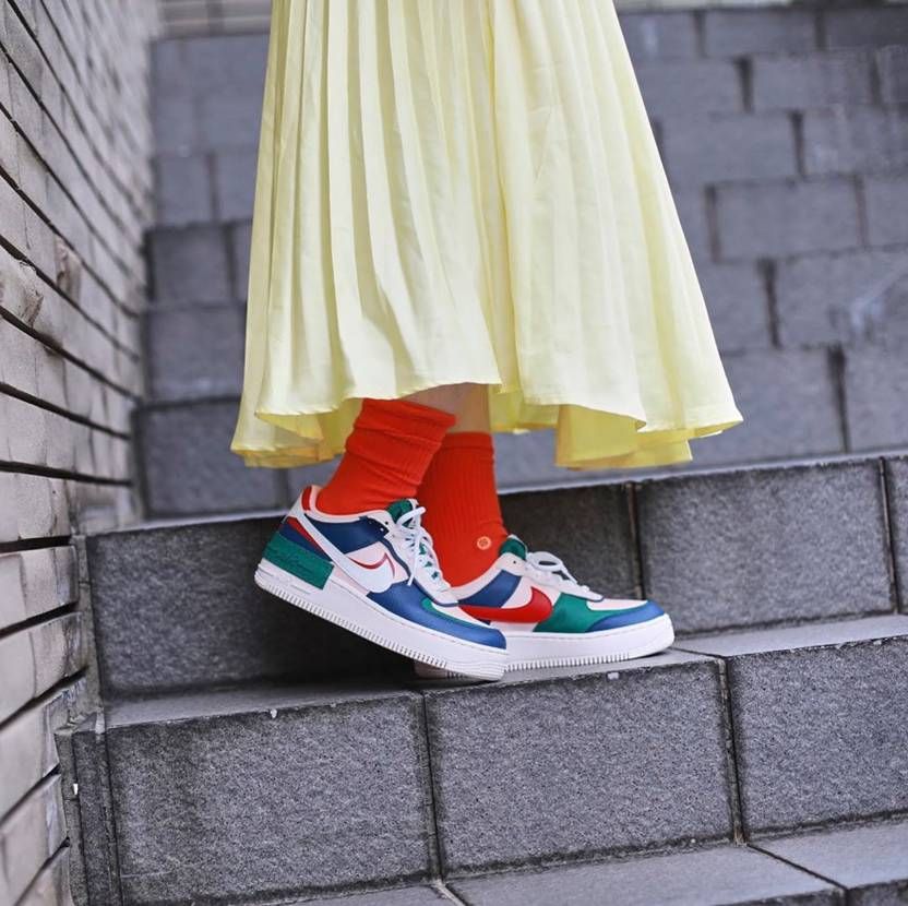 【スニダンで購入可】NIKE AIR FORCE1 SHADOW 4 COLORS 3枚目