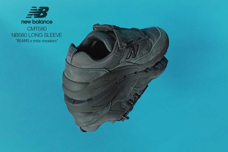 ビームス×ミタスニーカーズ×ニューバランス CMT580 グレー 8枚目