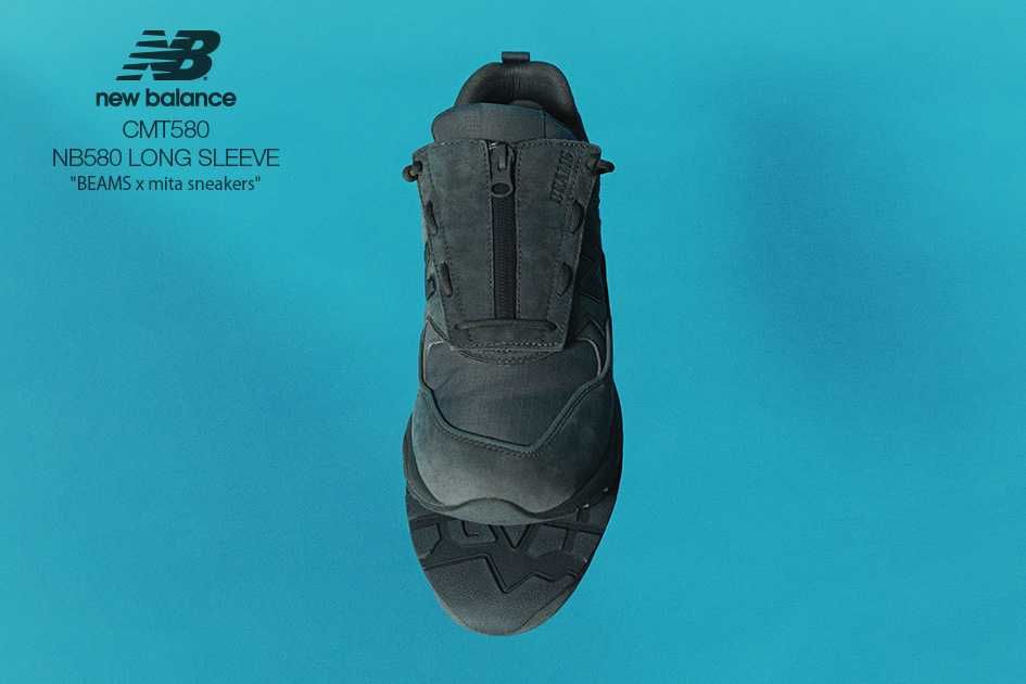 ビームス×ミタスニーカーズ×ニューバランス CMT580 グレー 7枚目