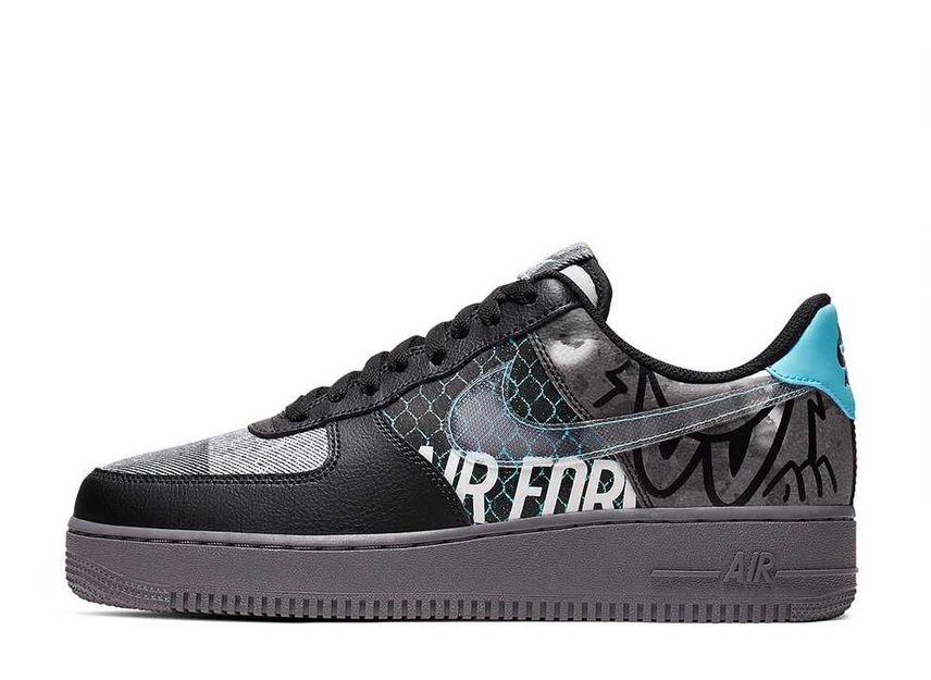 NIKE AIR FORCE1 LOW PREMIUM OFF NOIR