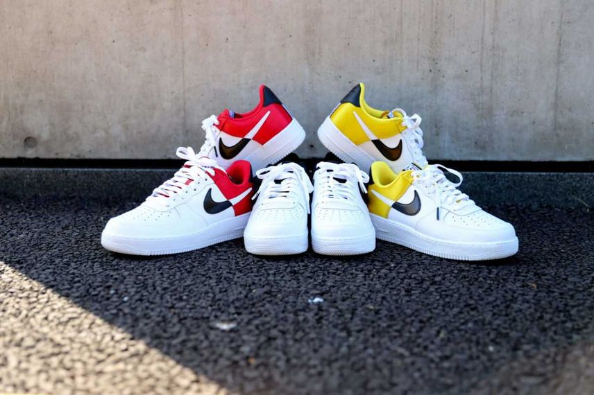 【スニダンで購入可】NIKE AIR FORCE 1 07 LV8 NBA PACK 3COLORS