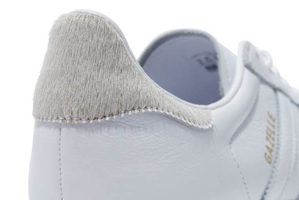 ビューティー&ユース×アディダス ガゼル ホワイト 4枚目