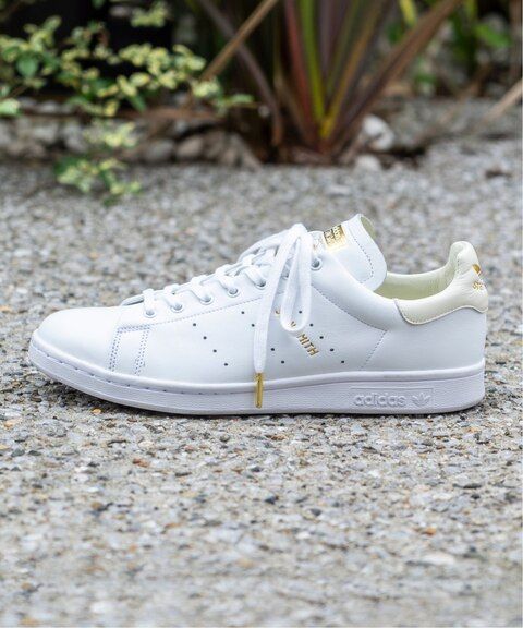 エディフィス×アディダス  スタンスミス リコン ホワイト/ゴールド 4枚目