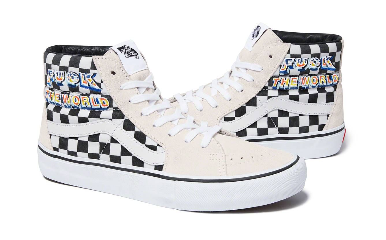 【販売リンクあり】10/12発売 SUPREME × VANS FUCK THE WORLD 3COLORS 7枚目