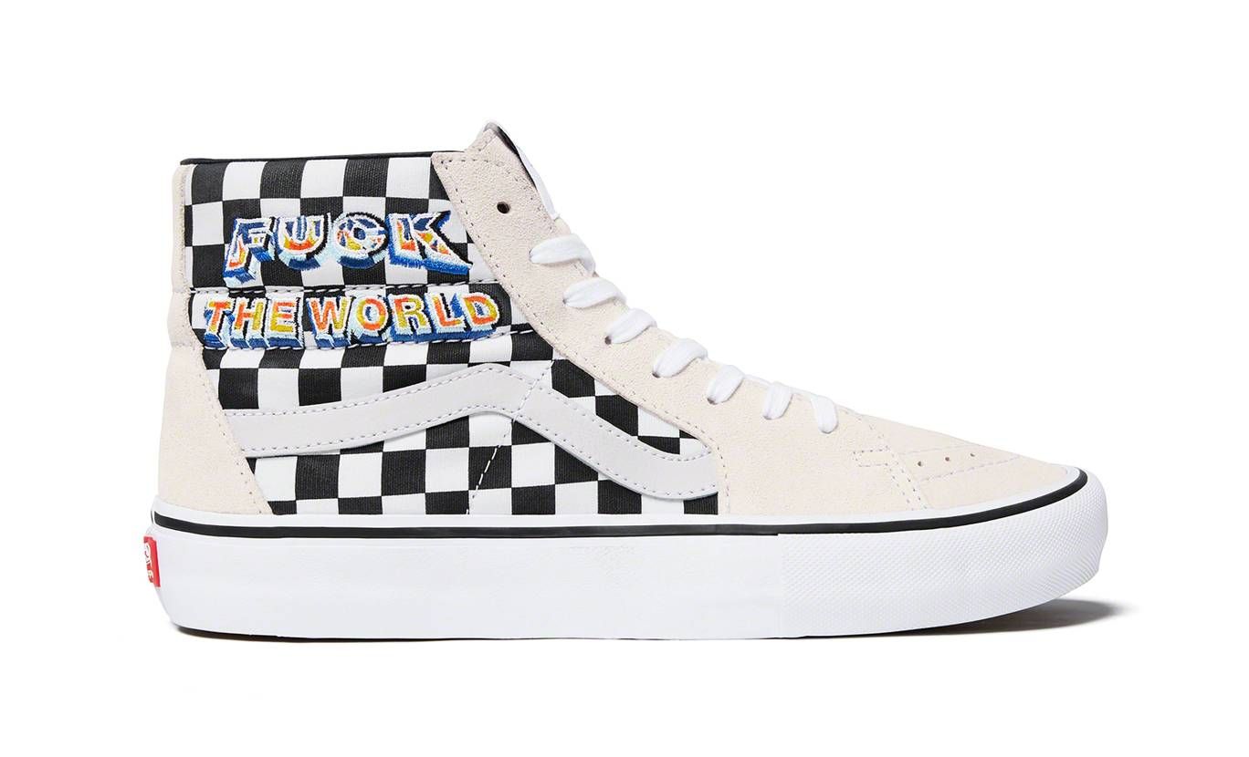 【販売リンクあり】10/12発売 SUPREME × VANS FUCK THE WORLD 3COLORS 8枚目