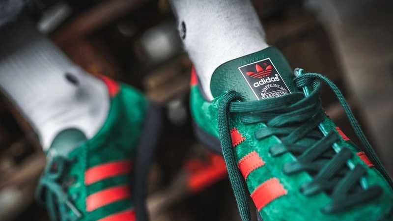 アディダス ブラックバーン SPEZIAL グリーン 2枚目