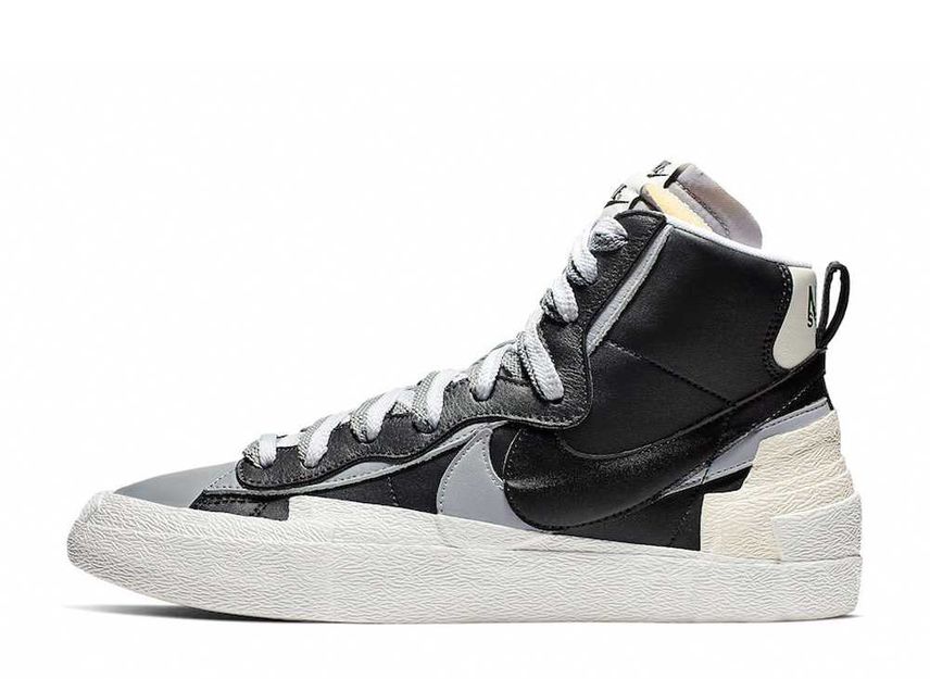 sacai × NIKE BLAZER MID BLACK / WOLF GREY / WHITEの新品/中古フリマ