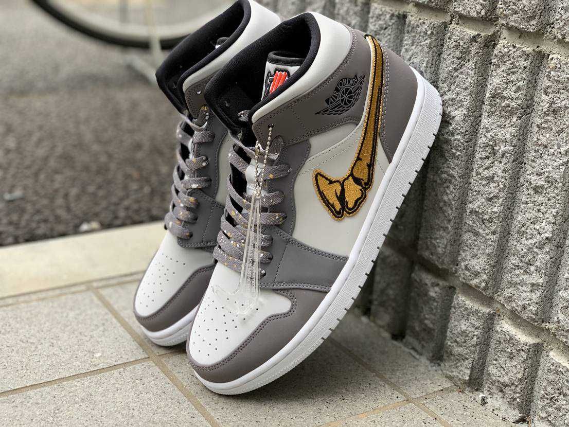 スティルアライブ FATAL GOLD エアジョーダン1 グレー 5枚目