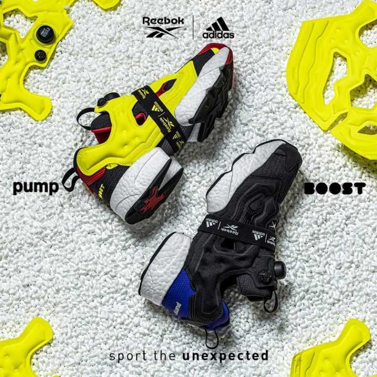 アディダス×リーボック インスタポンプフューリー ブースト【10/5・10/11 10/25発売】