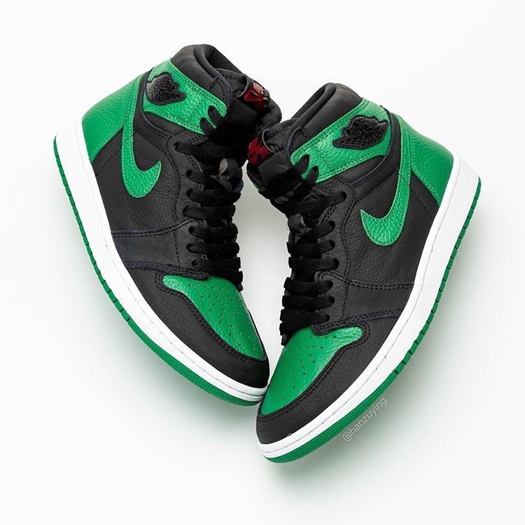 【販売リンクあり】2/29発売 NIKE AIR JORDAN 1 RETRO HIGH OG "BLACK/PINE GREEN" 抽選/定価/販売店舗まとめ 15枚目