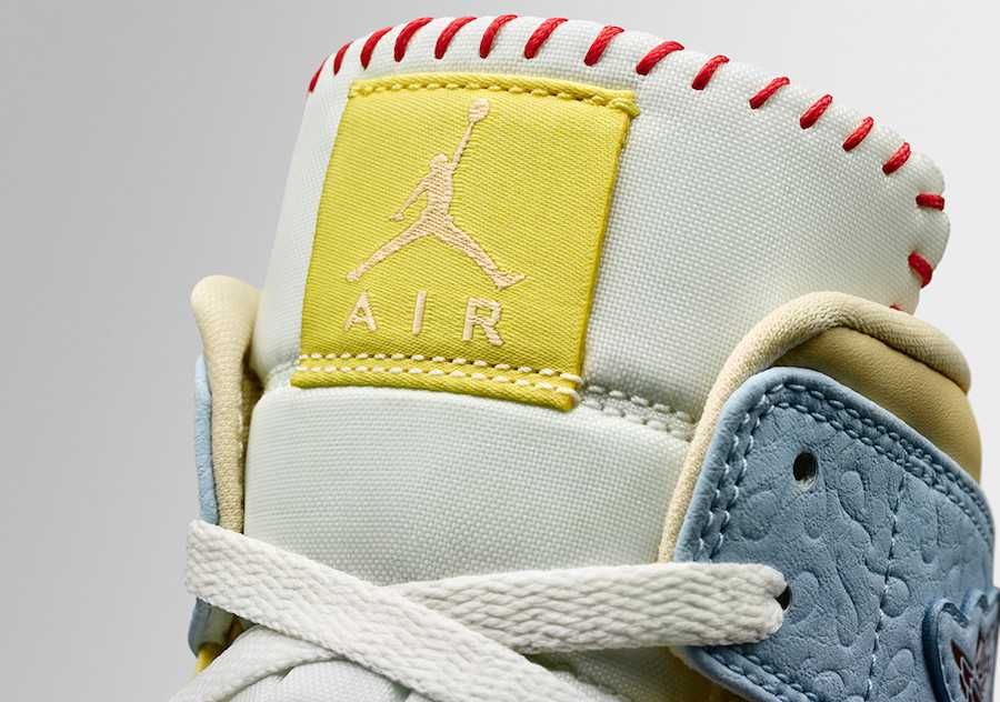 メゾン シャトー ルージュ×ナイキ エアジョーダン1 ミッド SE 2枚目