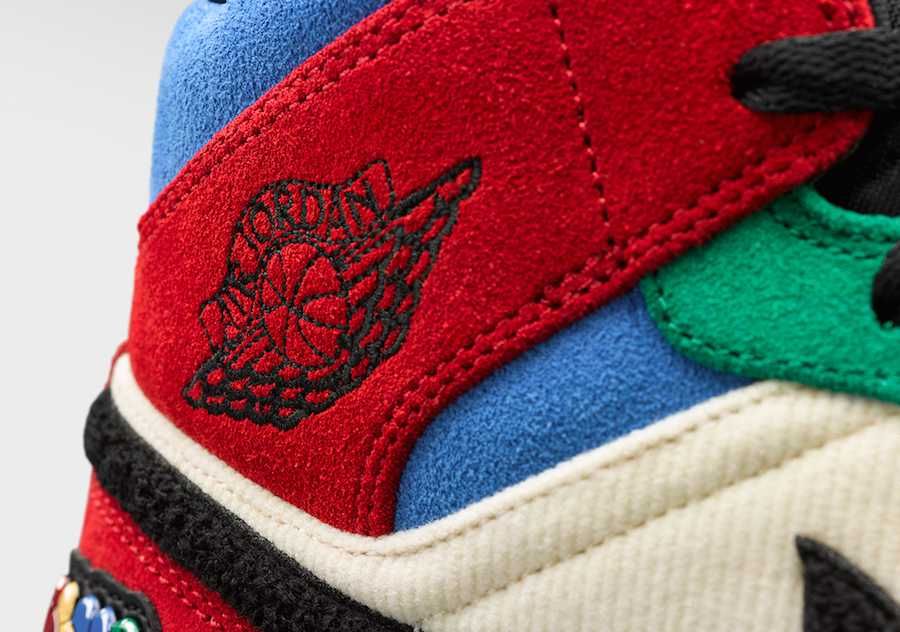 ブルーザグレート×ナイキ エアジョーダン1 ミッド フィアレス マルチ 3枚目