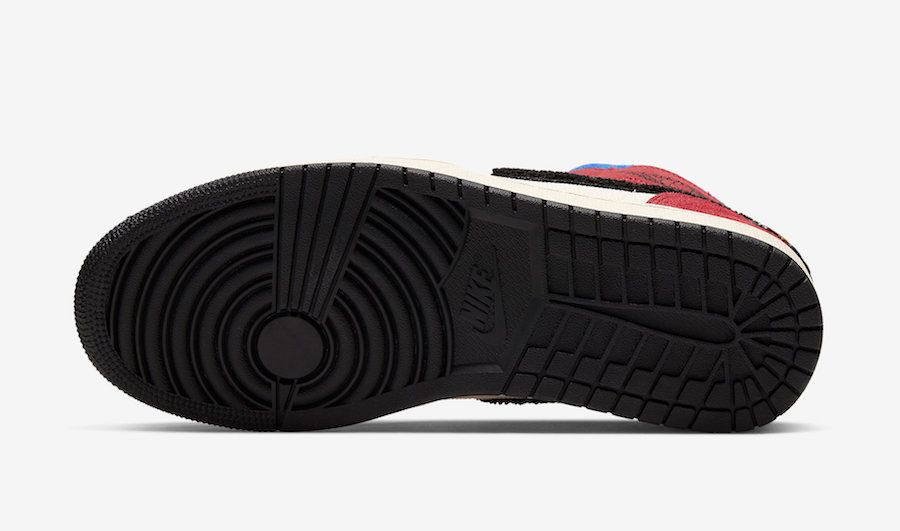 ブルーザグレート×ナイキ エアジョーダン1 ミッド フィアレス マルチ 10枚目