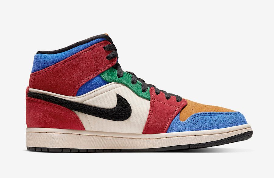 ブルーザグレート×ナイキ エアジョーダン1 ミッド フィアレス マルチ 7枚目