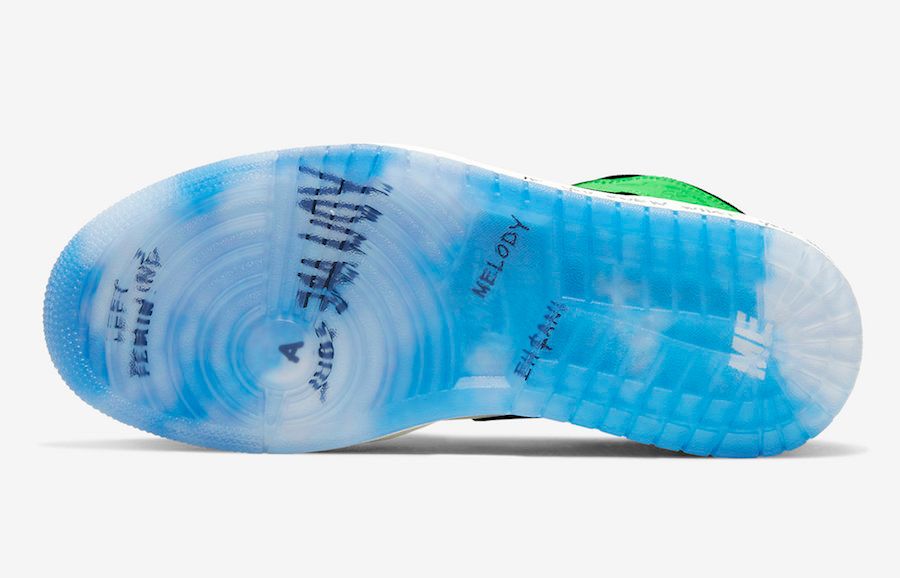 メロディー・エサニ×ナイキ エアジョーダン1 エアジョーダン1 ミッド 10枚目