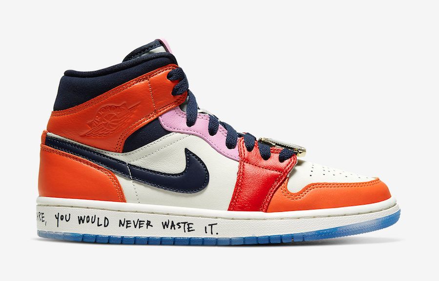 メロディー・エサニ×ナイキ エアジョーダン1 エアジョーダン1 ミッド 7枚目