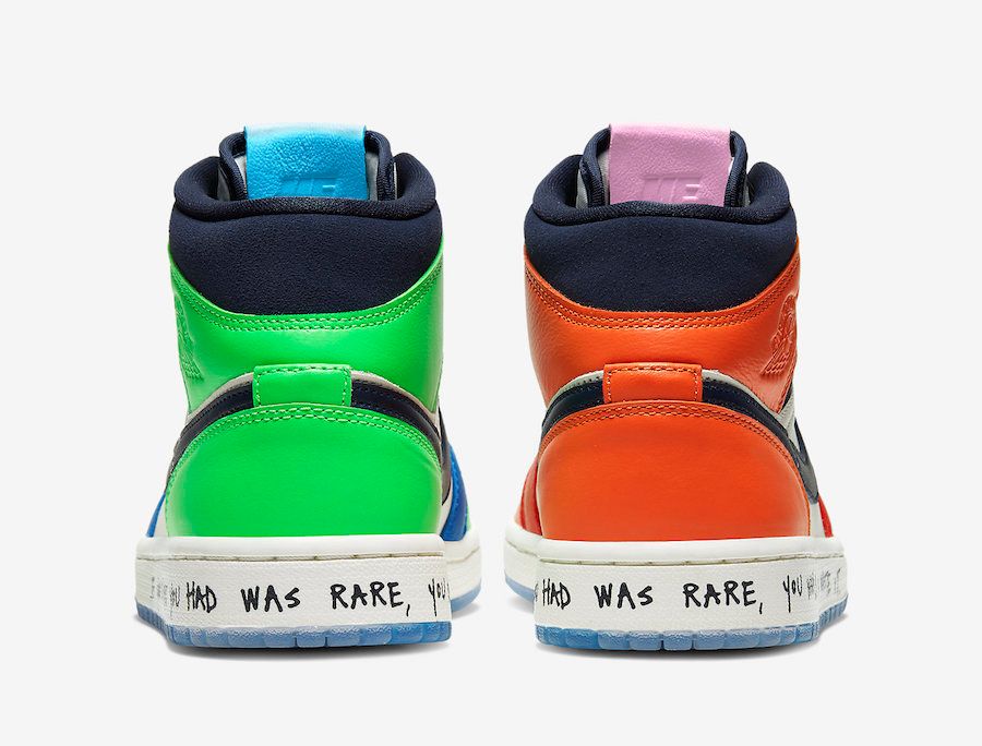 メロディー・エサニ×ナイキ エアジョーダン1 エアジョーダン1 ミッド 9枚目