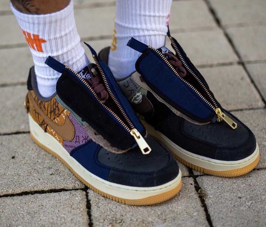 【スニダンで購入可】11/16発売 TRAVIS SCOTT × NIKE AIR FORCE 1 LOW "CACTUS JACK" 抽選/定価/販売店舗まとめ 16枚目