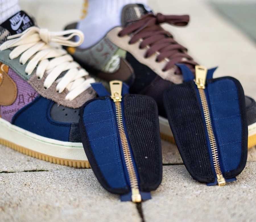 【スニダンで購入可】11/16発売 TRAVIS SCOTT × NIKE AIR FORCE 1 LOW "CACTUS JACK" 抽選/定価/販売店舗まとめ 17枚目