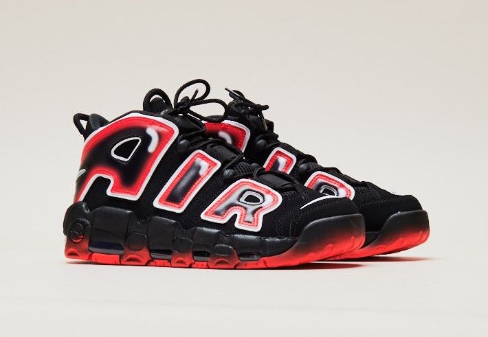 ナイキ エアモアアップテンポ レーザークリムゾン 3枚目