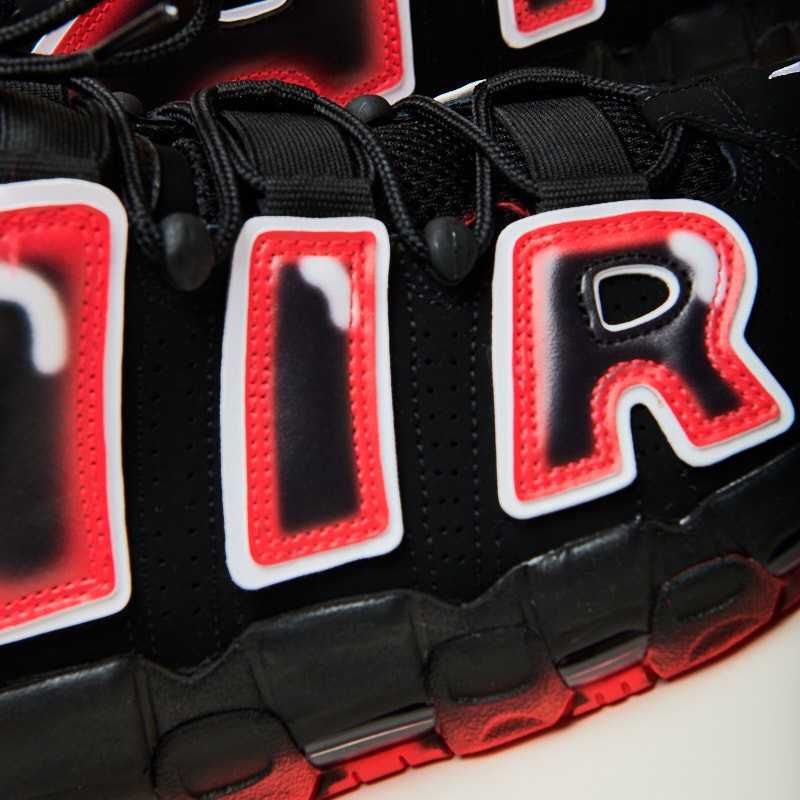 ナイキ エアモアアップテンポ レーザークリムゾン 7枚目