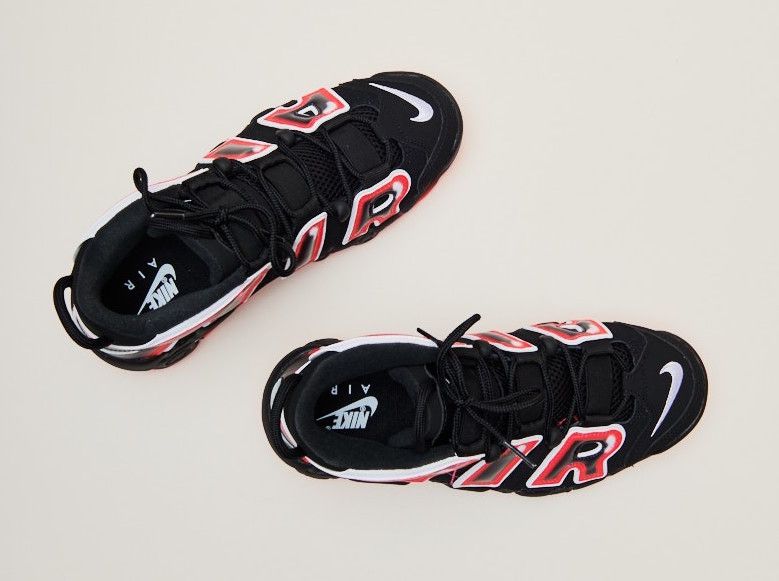 ナイキ エアモアアップテンポ レーザークリムゾン 6枚目
