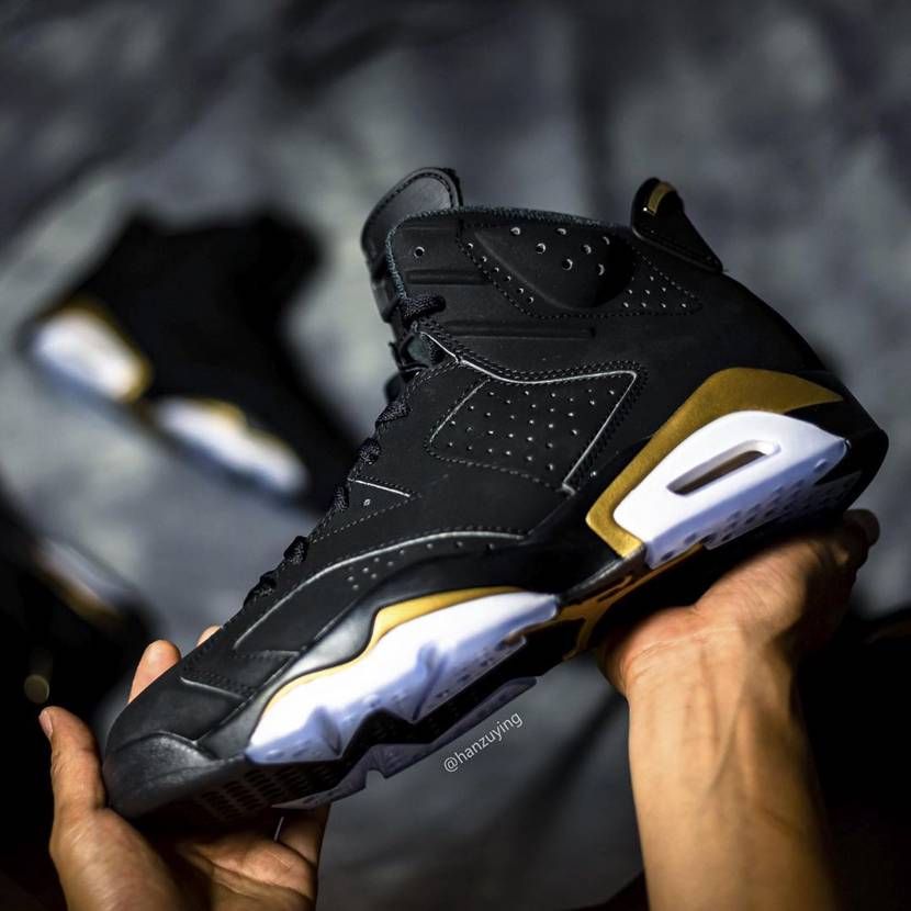 【販売リンクあり】4/22発売 NIKE AIR JORDAN 6 "DMP" BLACK/METALLIC GOLD 抽選/定価/販売店舗まとめ 16枚目