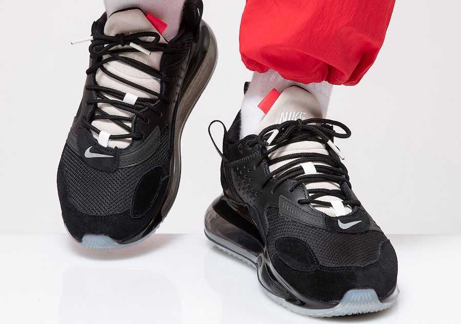 オデル・ベッカムJR×ナイキ エアマックス 720 ブラック/サミット ホワイト レッドオービット 4枚目