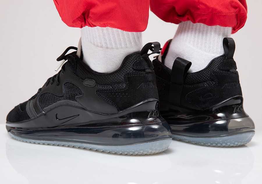 オデル・ベッカムJR×ナイキ エアマックス 720 ブラック/サミット ホワイト レッドオービット 3枚目