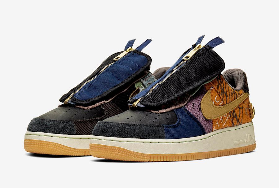 【スニダンで購入可】11/16発売 TRAVIS SCOTT × NIKE AIR FORCE 1 LOW "CACTUS JACK" 抽選/定価/販売店舗まとめ 5枚目