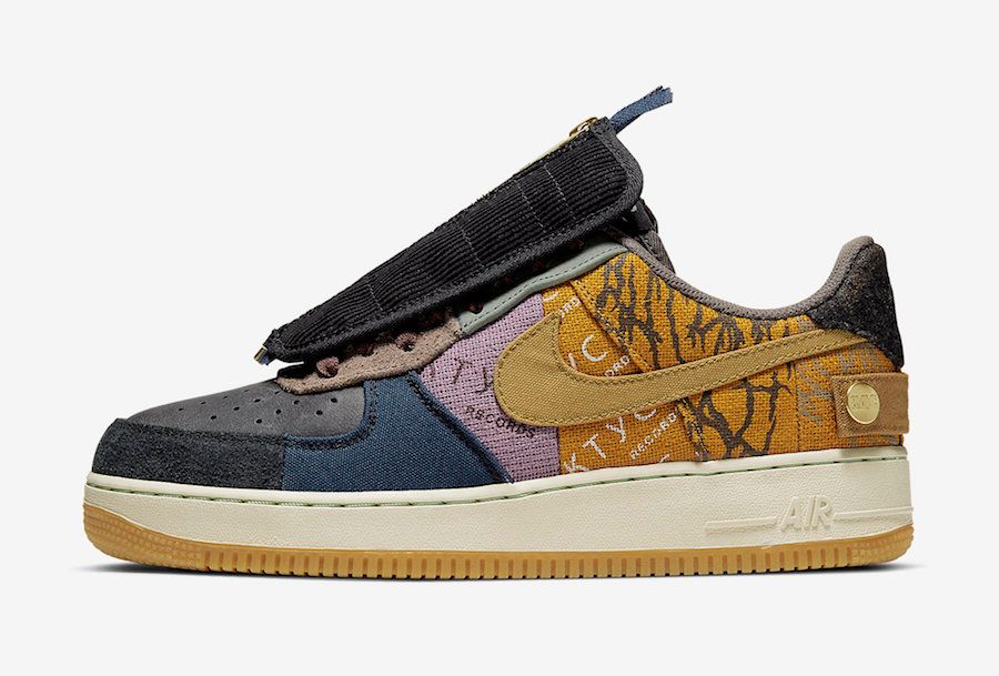 【スニダンで購入可】11/16発売 TRAVIS SCOTT × NIKE AIR FORCE 1 LOW "CACTUS JACK" 抽選/定価/販売店舗まとめ 6枚目