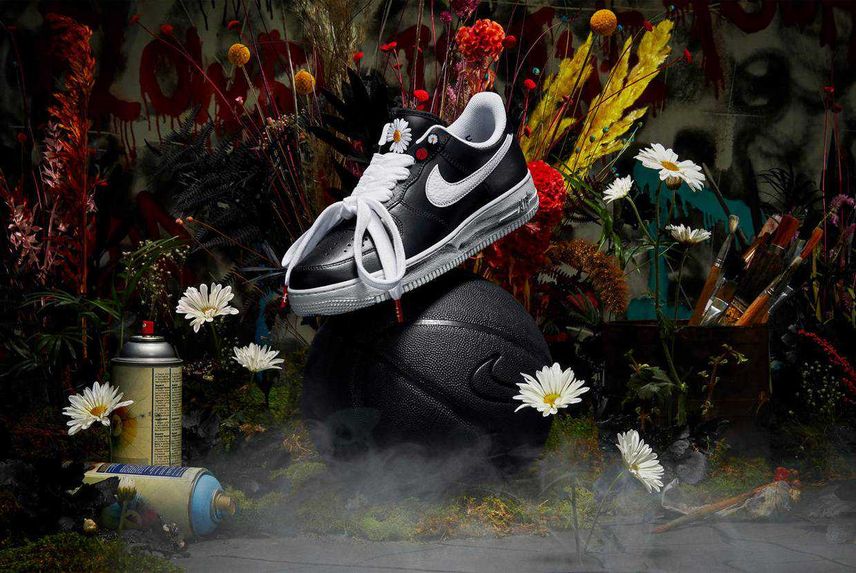 【スニダンで購入可】PEACEMINUSONE×NIKE AIR FORCE1 PARA NOISE