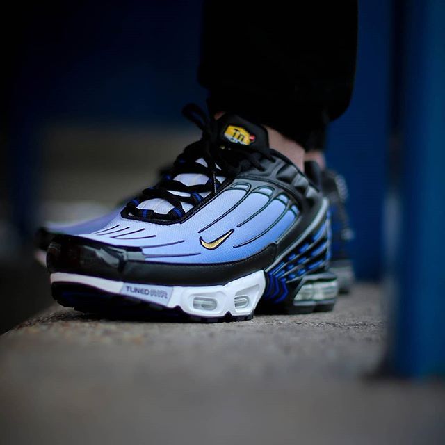 ナイキ エアマックスプラス 3 ブルー スピード 2枚目