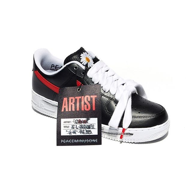 【スニダンで購入可】PEACEMINUSONE×NIKE AIR FORCE1 PARA NOISE 6枚目