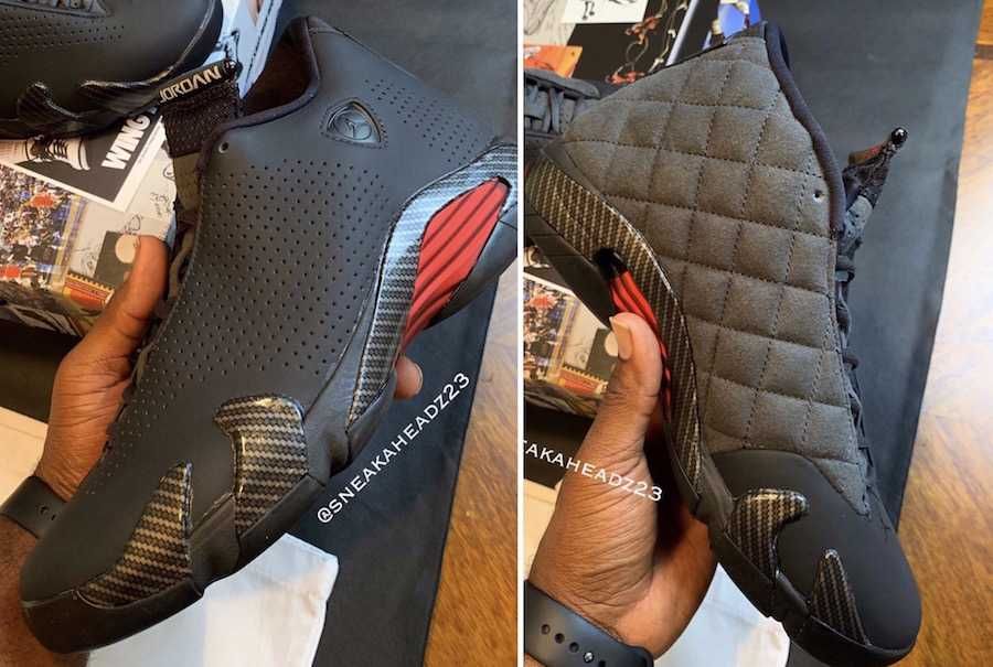 ナイキ エアジョーダン14 ブラックフェラーリ 19枚目