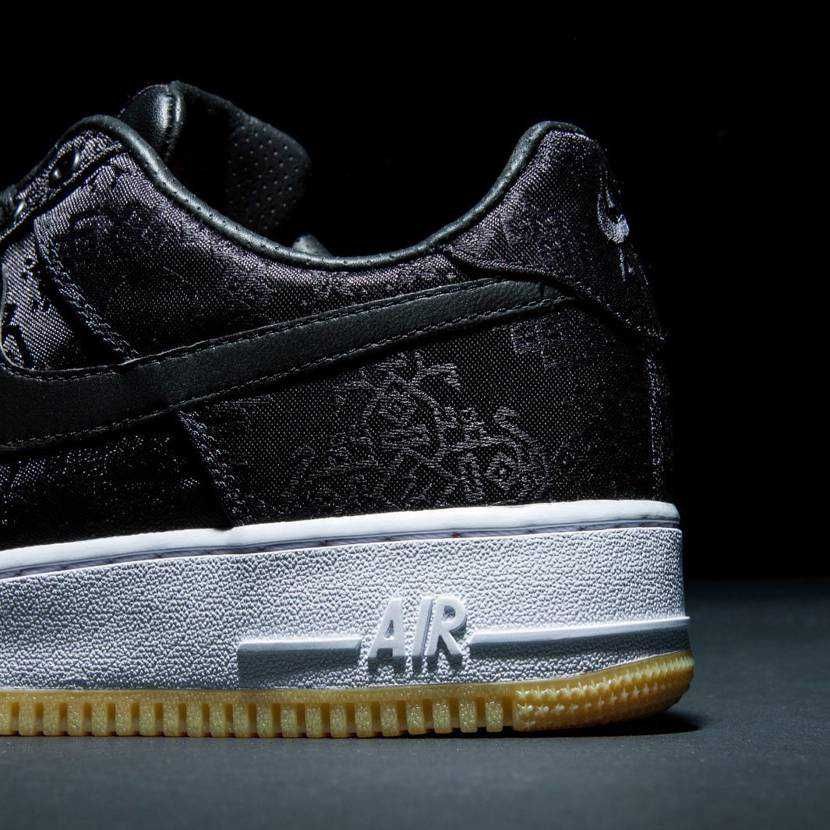 【スニダンで購入可】FRAGMENT×CLOT×NIKE AIR FORCE 1 LOW BLACK 3枚目
