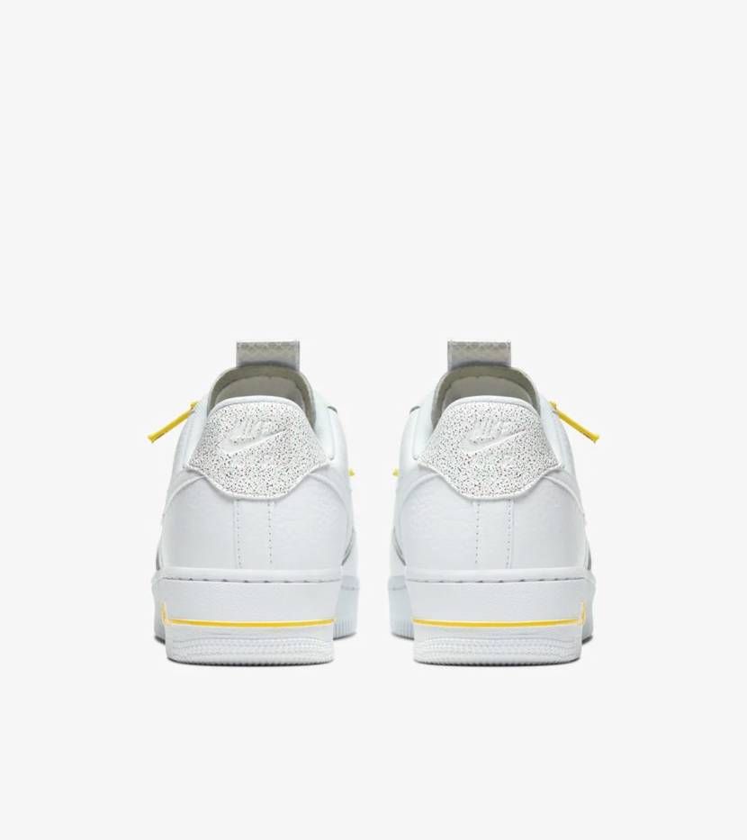 【スニダンで購入可】NIKE AIR FORCE 1 LUX "WHITE/CHROME YELLOW" 5枚目