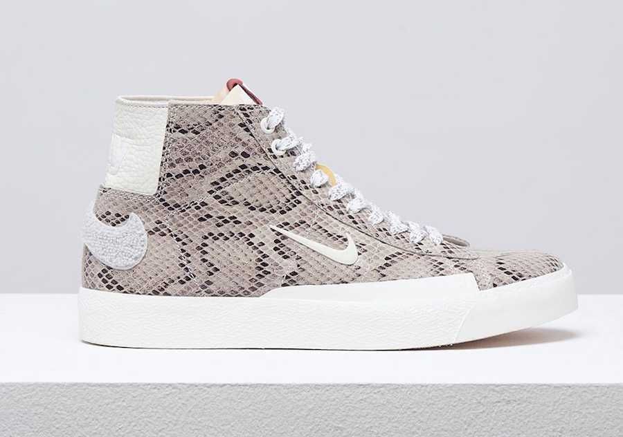 【スニダンで購入可】11/22発売 SOULLAND×NIKE SB BLAZER MID "SNAKESKIN" 抽選/定価/販売店舗まとめ　 2枚目