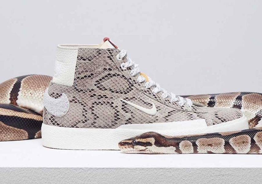 【スニダンで購入可】11/22発売 SOULLAND×NIKE SB BLAZER MID "SNAKESKIN" 抽選/定価/販売店舗まとめ