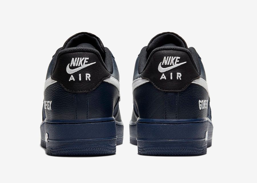 【スニダンで購入可】NIKE AIR FORCE 1 GORE-TEX NAVY 5枚目