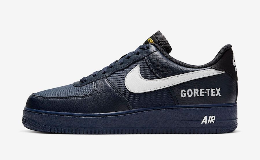 【スニダンで購入可】NIKE AIR FORCE 1 GORE-TEX NAVY 2枚目
