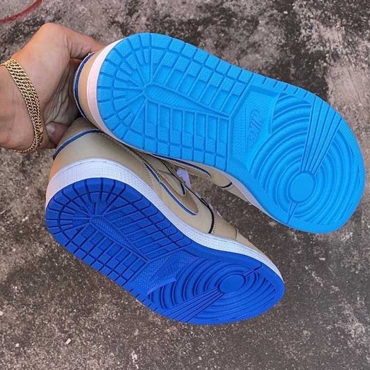 ナイキSB エアジョーダン1 ロー デザートオレ/ロイヤルブルーダーク 13枚目