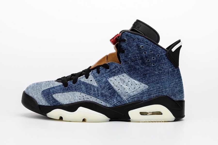 【販売リンクあり】12/28発売 NIKE AIR JORDAN 6 "WASHED DENIM" 抽選/定価/販売店舗まとめ 8枚目