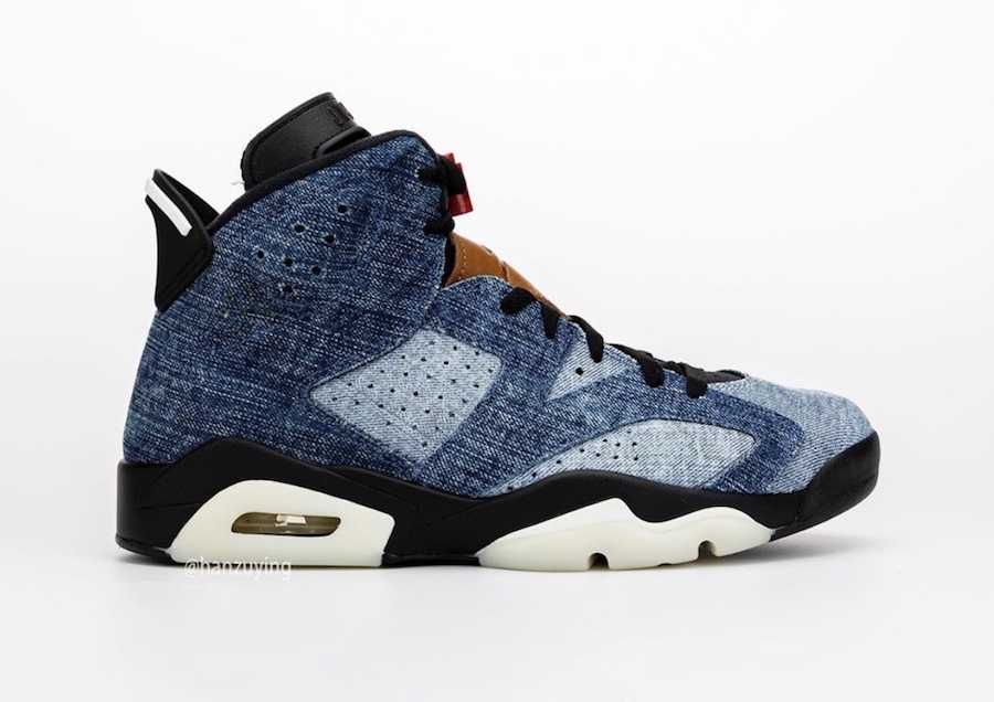 【販売リンクあり】12/28発売 NIKE AIR JORDAN 6 "WASHED DENIM" 抽選/定価/販売店舗まとめ 9枚目