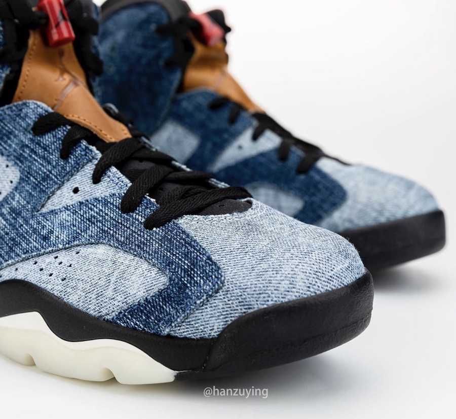 【販売リンクあり】12/28発売 NIKE AIR JORDAN 6 "WASHED DENIM" 抽選/定価/販売店舗まとめ 11枚目