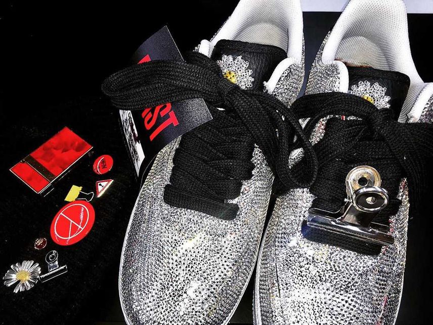 【リーク】PEACEMINUSONE×NIKE AIR FORCE1 "PARA NOISE JEWELS"