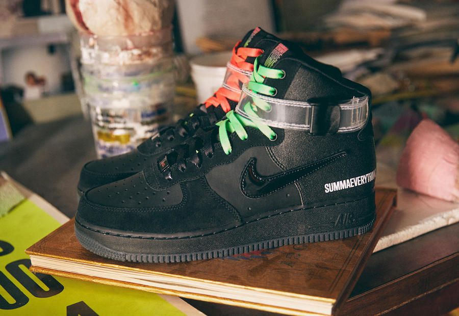【スニダンで購入可】LAUREN HALSEY×NIKE AIR FORCE 1 HIGH '07 LOS ANGELES