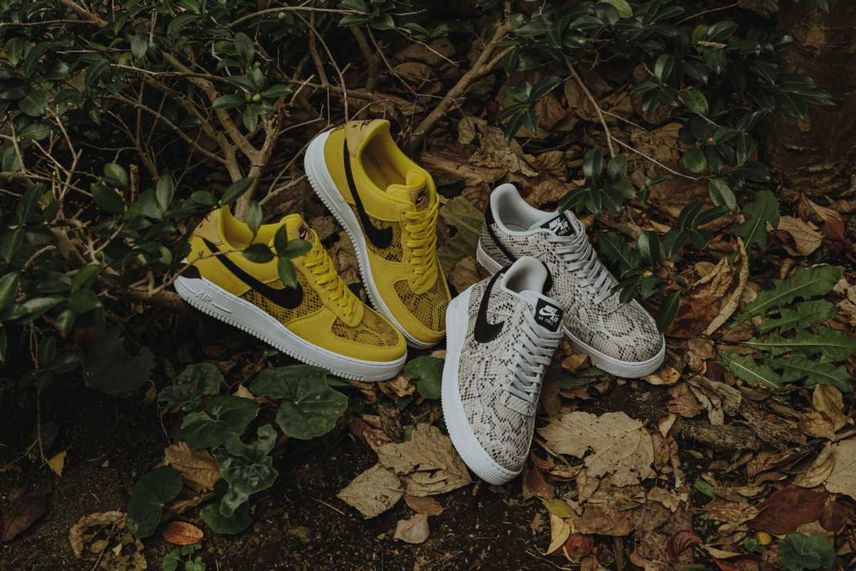 【スニダンで購入可】 NIKE AIR FORCE 1 LOW SNAKESKIN