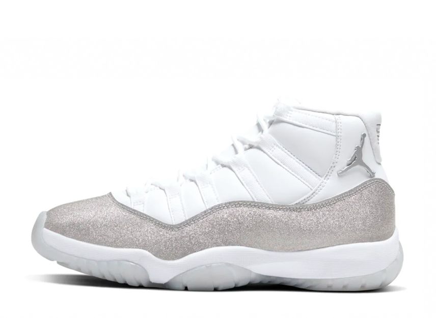 NIKE AIR JORDAN 11 WMNS METALLIC SILVER
