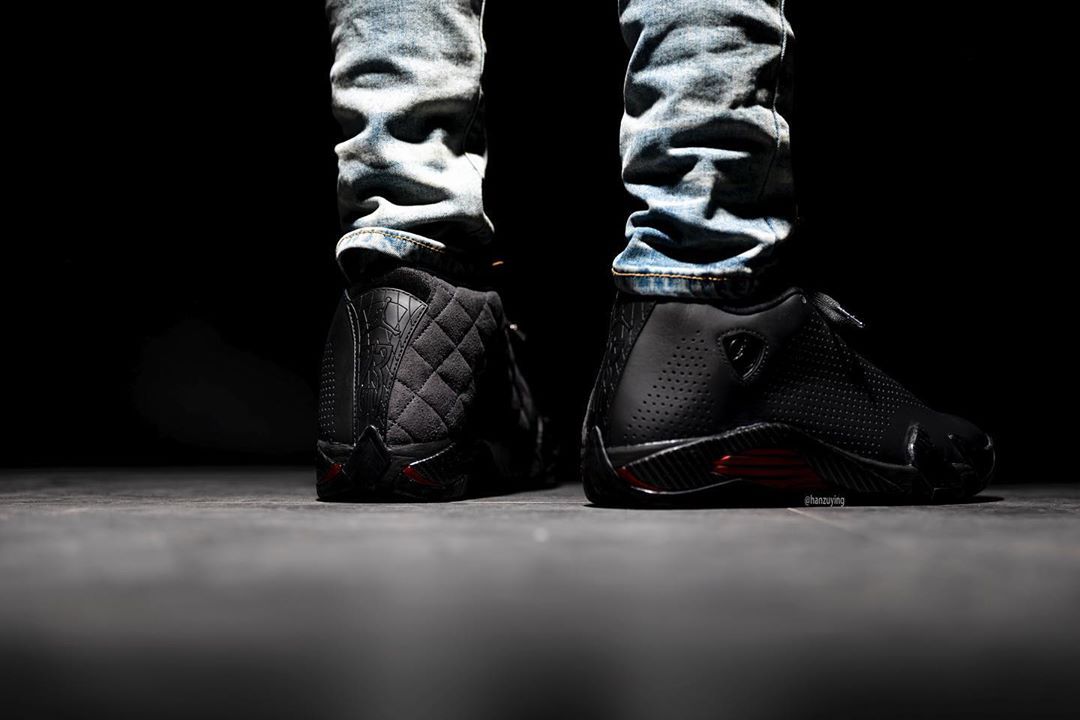 ナイキ エアジョーダン14 ブラックフェラーリ 4枚目